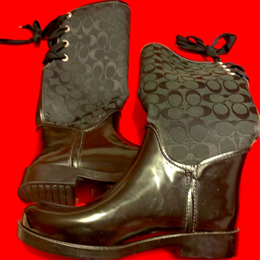 Coach Rain Boots